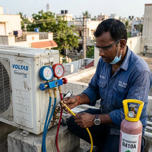 AC Gas Refilling Service